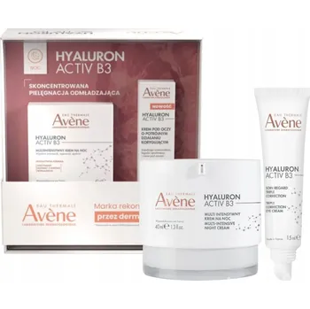 Kosmetická sada AVENE HYALURON ACTIV B3 Sada: Noční krém 40 ml + Krém na oči 15 ml
