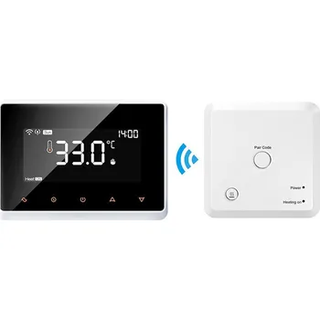 Bezdrátový RF WiFi termostat na plyn bojler