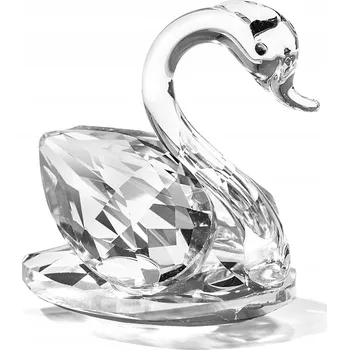 Bytová dekorace Figurka labutě Gadget Master průhledná 5 cm