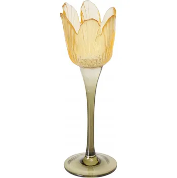 Obraz Svícen tulipán Tulli 23 cm: Červený