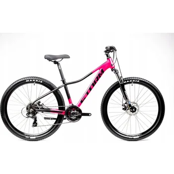 Horské kolo Horské kolo MTB Storm Shark 27,5 1.0 Lady, rám 13 palců, kola 27,5", růžové