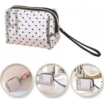 Kosmetická taška Kosmetická taštička Ecarla průhledná