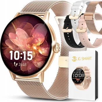 Hodinky Chytré Hodinky JG Smart chytré hodinky M5 ROYAL AI zlaté