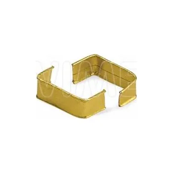 Kancelář Klipovací pásek (PAP/FE) zlatý 8 x 33 mm [1000 ks]