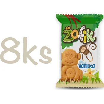 REJ Food S. R. O. Žofík jemné pečivo s náplní příchuti vanilkové 30 g Balení: 8 ks