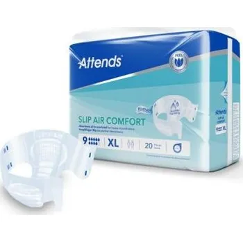 Inkontinenční podložka Attends Slip Air Comfort 9XL inkontinenční zalepovací kalhotky 20 ks