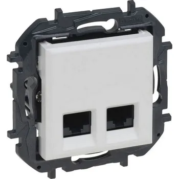 NILS-2XRJ45 C6 UTP BÍLÁ LEGRAND 863164B