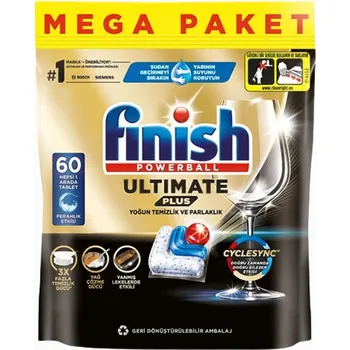 Přípravek do myčky Finish Ultimate Plus Tablety do myčky nádobí 60 ks