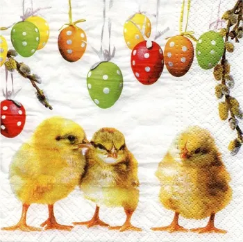 Papírový ubrousek MFP ubrousek P 33x33 velikonoce TL339000 2010818