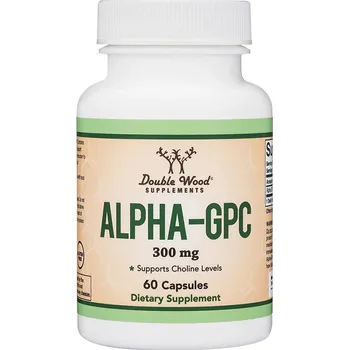 Fitness strava Double Wood Supplements Alpha GPC 60 kapslí