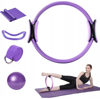 5 ks Obruč kruh na Pilates Ring Jóga Fitness cvičení svalů stehen