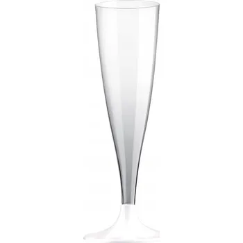 Sklenice Skleničky na šampaňské Santex , bezbarvé, 140 ml, 10 ks