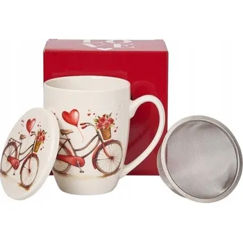 Hrnek Duo Kolo porcelánový 380 ml