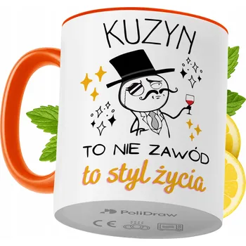 Hrnek Polidraw Hrnek Polidraw pro bratrance, keramika 330 ml