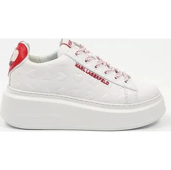 Dámská obuv Kožené tenisky Karl Lagerfeld ANAKAPRI KL63514V.01D bílá 00X, EUR 35