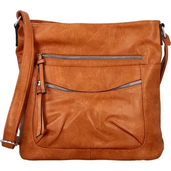 Dámská crossbody kabelka hnědá - Firenze Ganna hnědá