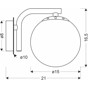 Nástěnné svítidlo Nástěnné svítidlo AMADEO moderní zlaté se skleněným bílým stínidlem do obýváku a ložnice