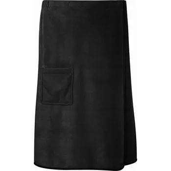 Černý Pánský Ručník do Sauny KILT ACTIVE L/XL s kapsou dárek