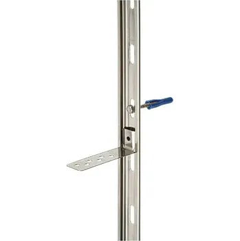 Stěnový spojovací prvek Catnic / 120 cm / ocel / stříbrmá