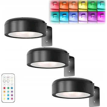 Lampička 3SZT LAMPA LED GALERIJNÍ MAGNETICKÁ BEZDRÁTOVÁ S DÁLKOVÝM OVLÁDÁNÍM