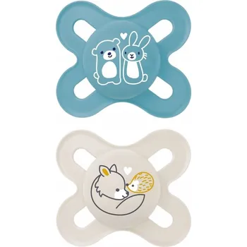 Mam Baby DUDLÍK Zklidňující SILIKONOVÝ 0m+ Original Start 2ks