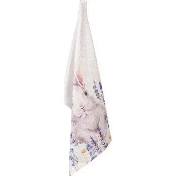 Utěrka Kuchyňská bavlněná utěrka se zajíčkem