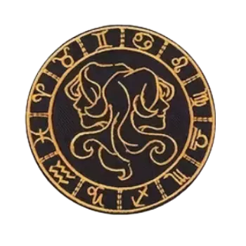 Nášivka Nažehlovací nášivka - zvěrokruh BLÍŽENCI (8,0 x 8,0 cm)