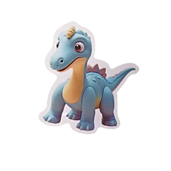 samolepka Samolepky - barevní dinosauři II (sada 5 ks)