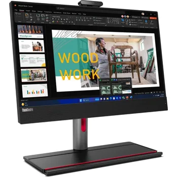 Stolní počítač Lenovo ThinkCentre M90a Gen 5 Intel® Core™ i5 i5-14400 60,5 cm (23.8") 1920 x 1080 px All-in-One PC (vše v jednom) 8 GB DDR5-SDRAM 512 GB SSD Windows 11 Pro Wi-Fi 6E (802.11ax) Černá
