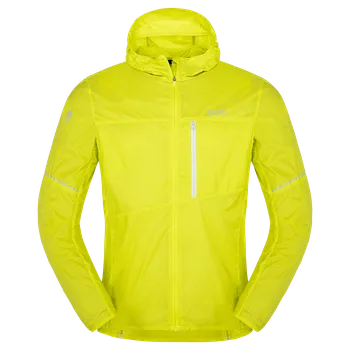 Pánská softshellová bunda Zajo Litio M Jacket Ultralehká pánská běžecká bunda - Litio M Jacket pánské Zelená S