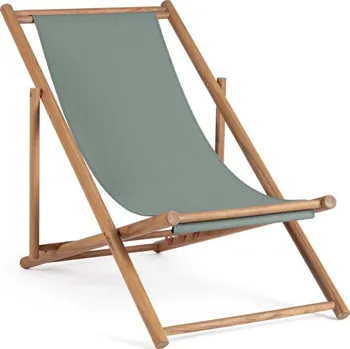 Zahradní lehátko BIZZOTTO Dřevěné lehátko DANUBIO zelené 0806995