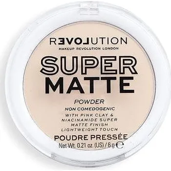 Přípravek na tvář REVOLUTION RELOVE Super Matte Pressed Translucent 6 g