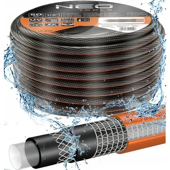 Zahradní hadice NEO TOOLS 15-842 zahradní hadice 1/2" x 50 m, 6vrstvá NEO PROFESSIONAL