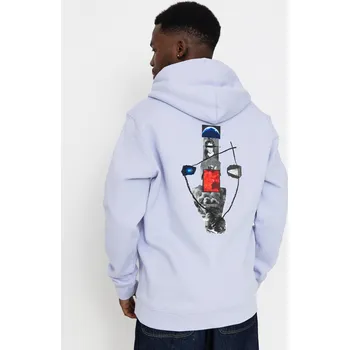 Pánská mikina Poetic Collective In The Now HD (purple) L, fialová