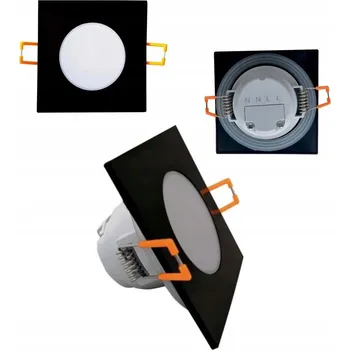 Stropní zapuštěné svítidlo Greenlux 8 W IP65 černé 3000 K