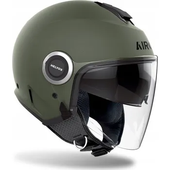 Helma na motorku PŘILBA AIROH HELYOS COLOR MILITARY GREEN MATT S