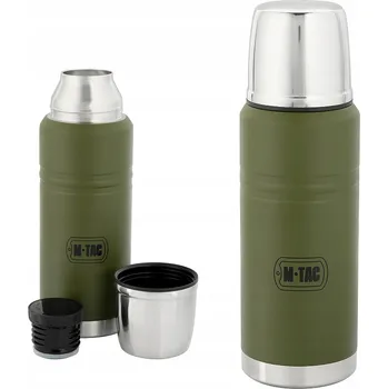 Termoska Termoska Termo Turistická 750ml M-Tac Vakuová ocelová láhev olive