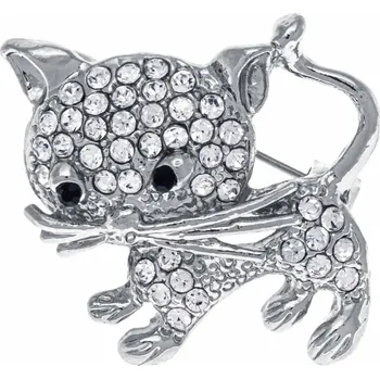 Brož Brož kočička se zirkony 9001783-1