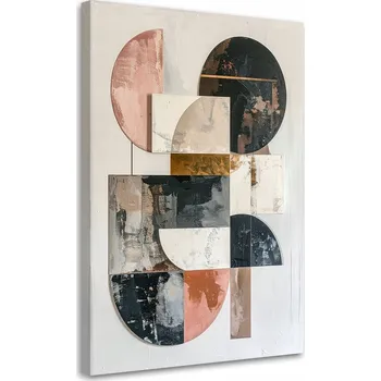 Obraz Obraz na plátně, Geometrická abstrakce, moderní dekorace 40x60 cm