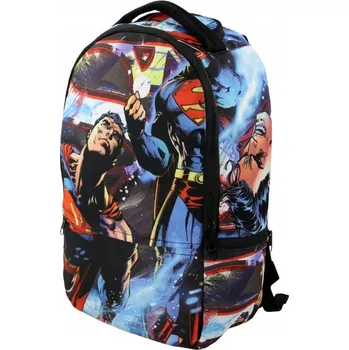Školní batoh Školní batoh pro mládež, Aktovka, Pevný, Odolný, DC-Comics Superman