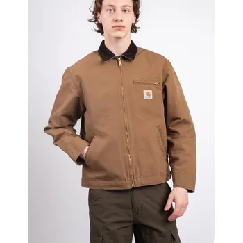 Pánská větrovka Carhartt WIP Detroit Jacket (Summer) Hamilton Brown/Tobacco rinsed XXL