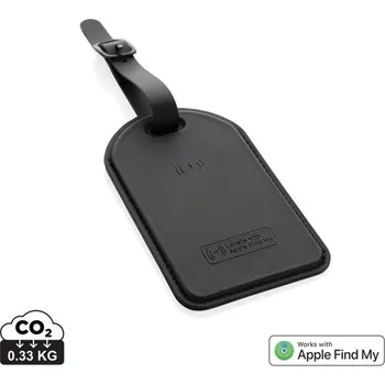 turistický batoh Visačka na zavazadla s nabíjecím lokátorem z RCS polyesteru, Firemní dárkové předměty s vlastním potiskem