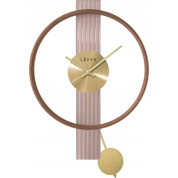 Hodiny EFEKTNÍ AŽUROVÉ HODINY NA ZEĎ LAVVU LCT4090 51 cm