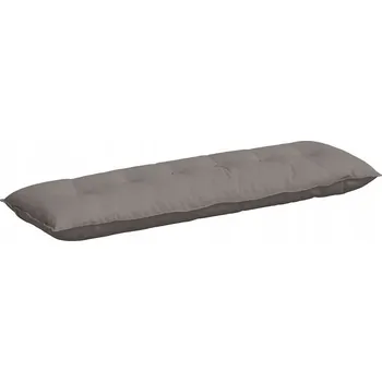 Polštář Polštář na záda Tmavě šedá 160 x 19 x 50 cm látka
