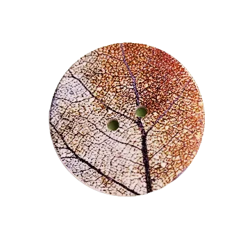 Knoflík Knoflík dřevěný "Podzimní sen"