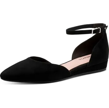 Dámská zimní obuv DÁMSKÉ BALERÍNY TAMARIS 1-22155-46 001 ČERNÁ Barva: Černá, Velikost: 38