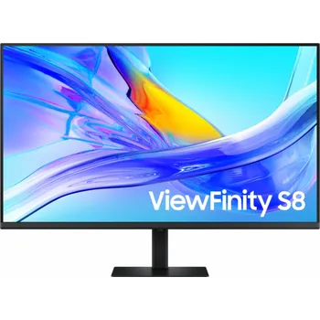 Monitor Samsung ViewFinity S37D804UAU (94 cm (37 Zoll), schwarz, UltraHD/4K, VA, KVM, USB-Hub, HDMI, DP, USB-C)