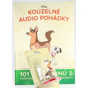 Pohádka 101 Dalmatinu 2 kniha s figurkou Kouzelné Audio Pohádky Disney 89 (pevná vazba, audio figurka, reproduktor s SD kartou)