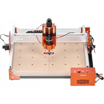 Frézka Gravírovací stroj, 100W vřeteno, 3osá CNC frézka s bezpečnostními prvky