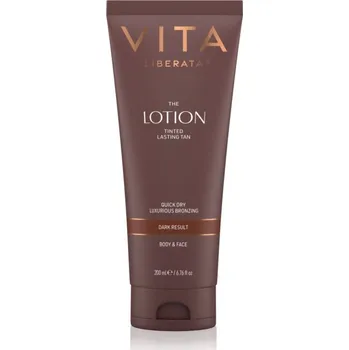 Opalování Vita Liberata Tinted Tanning Lotion samoopalovací tělové mléko odstín Dark 200 ml